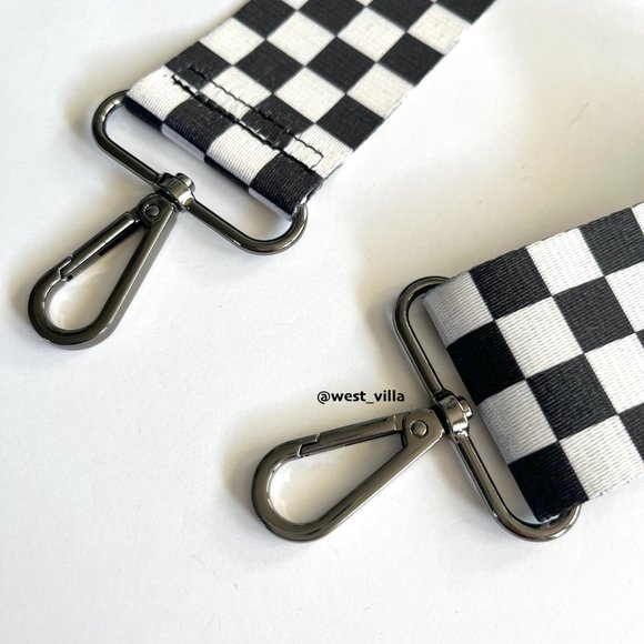 VANS Checkerboard Adjustable Strap White Black - Picture 4 of 6